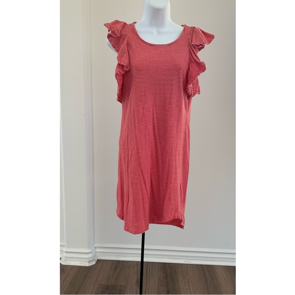 J.Crew Red & White Sun Dress